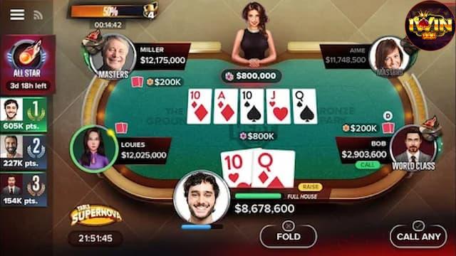Mẹo giúp bạn gia tăng tỷ lệ thắng tại Poker Iwin